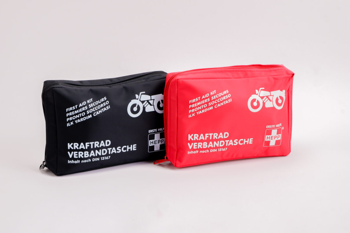 Kraftradverbandtasche