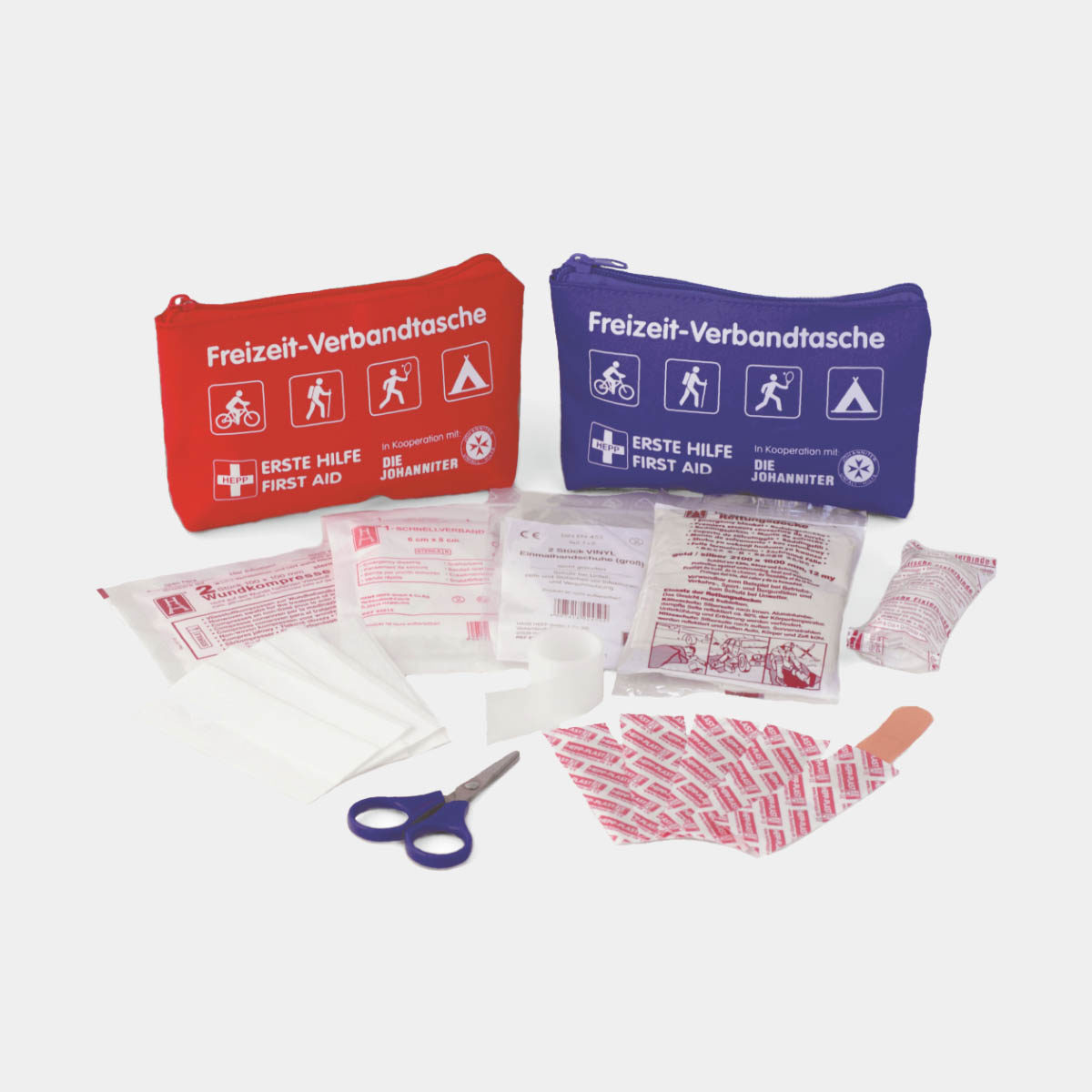 Erste-Hilfe Freizeit-Verbandtasche Handy-Bag