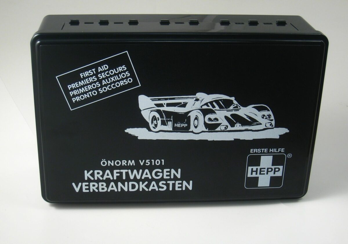 Ref 16965 first aid box for motorvehicles ÖNorm V5101