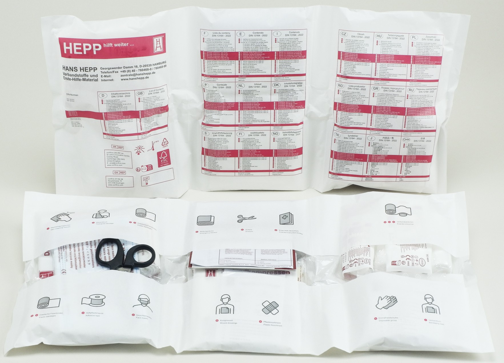 Artikel 91415 Papierfalttasche